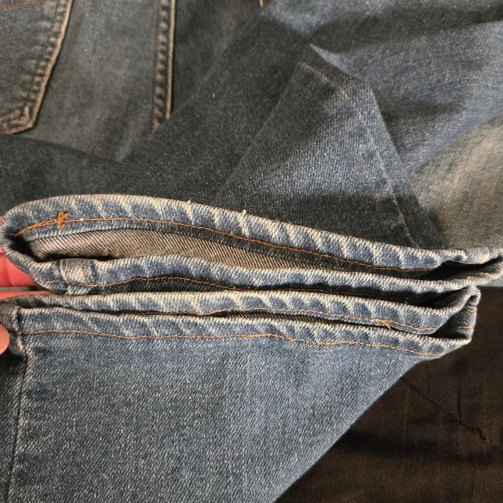 Vintage 80s Levi's Black Tab Skosh More‎ Room Bootcut Jeans USA W36 L29 Rare